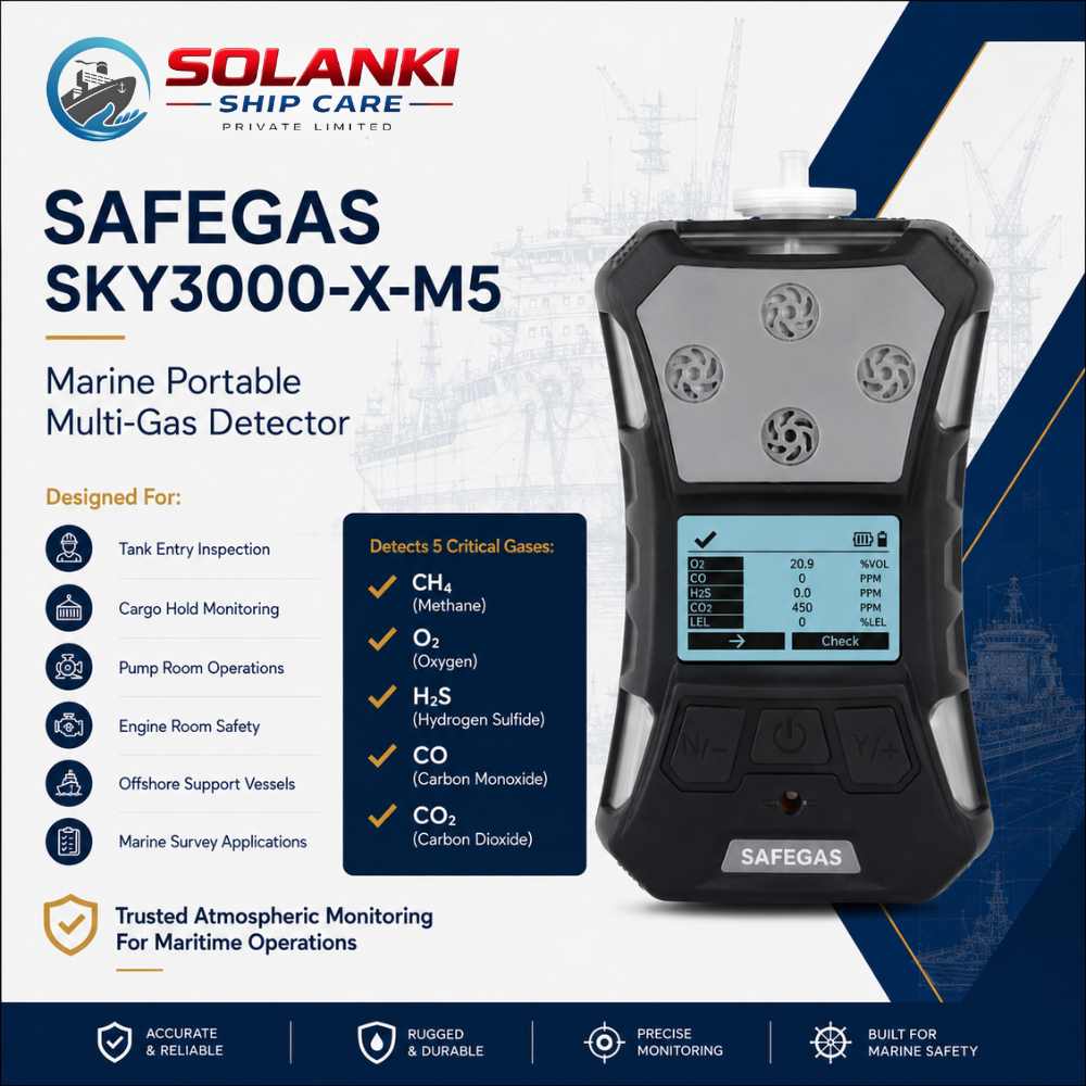 SAFEGAS SKY3000-X-M5 Gas Detector with Suction Pump